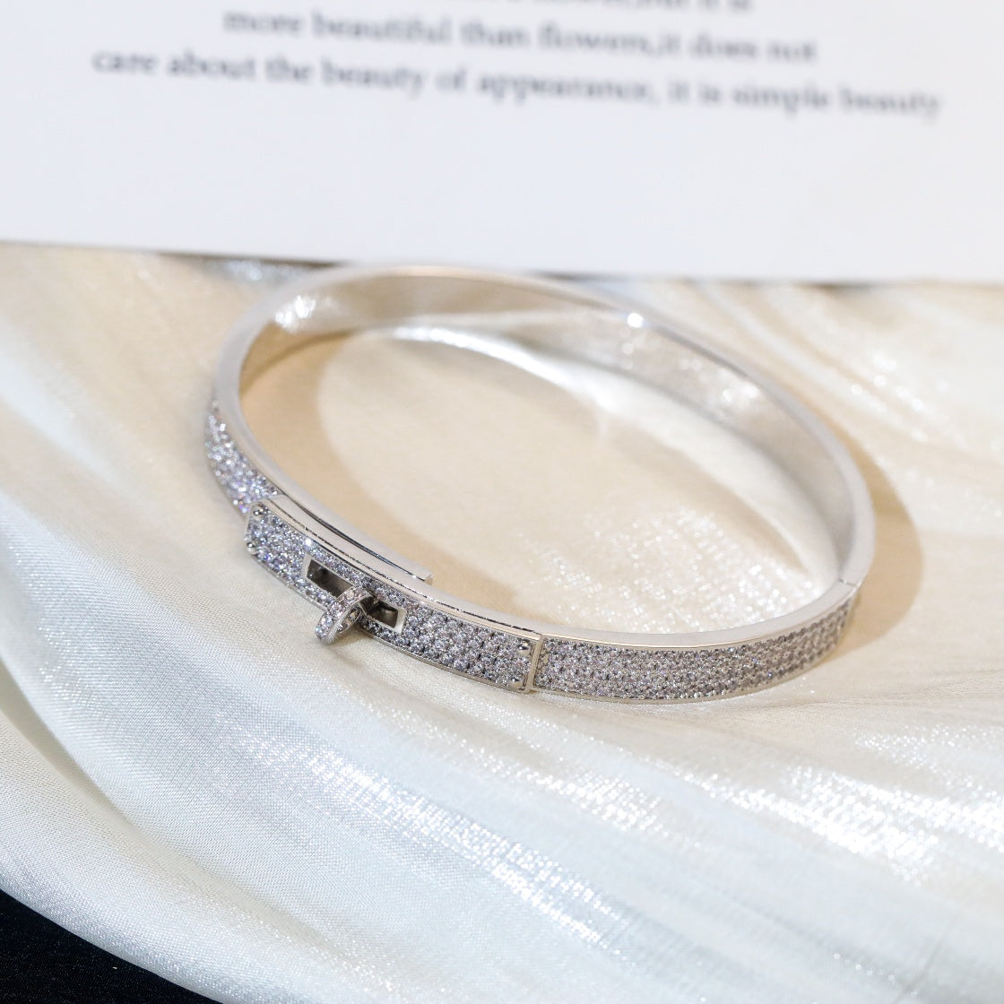[Lucky Star]KELLY BRACELET DIAMOND PAVED