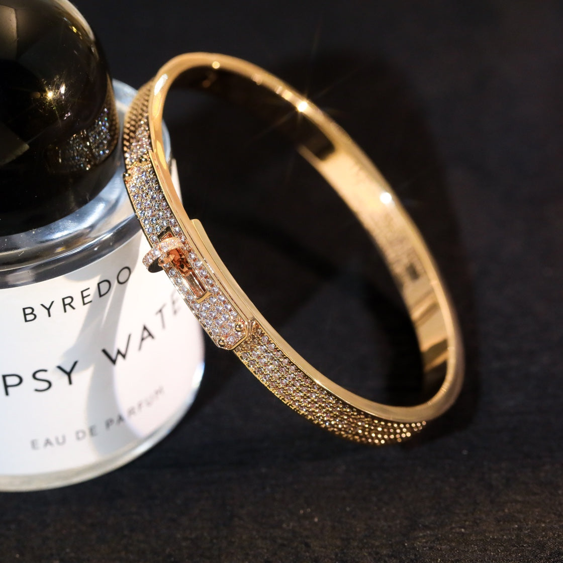 [Lucky Star]KELLY BRACELET DIAMOND PAVED