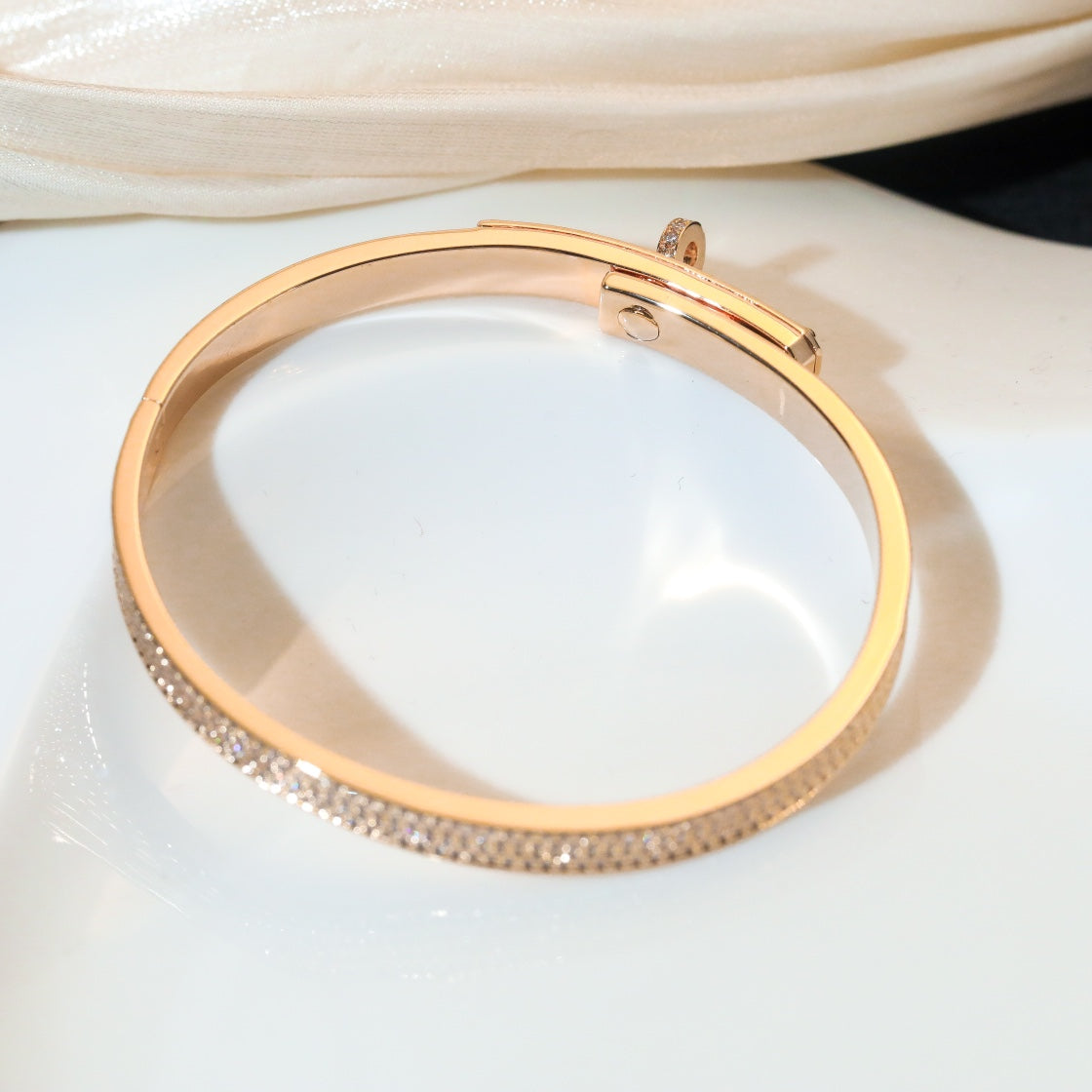 [Lucky Star]KELLY BRACELET DIAMOND PAVED
