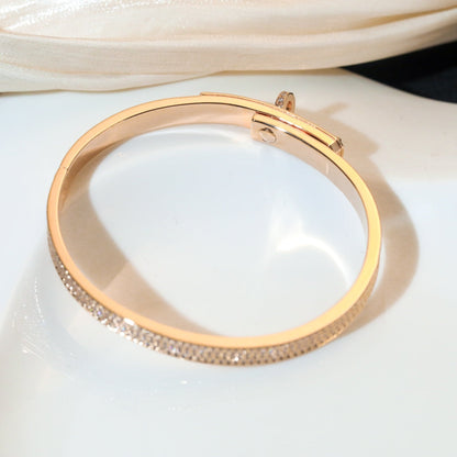[Lucky Star]KELLY BRACELET DIAMOND PAVED