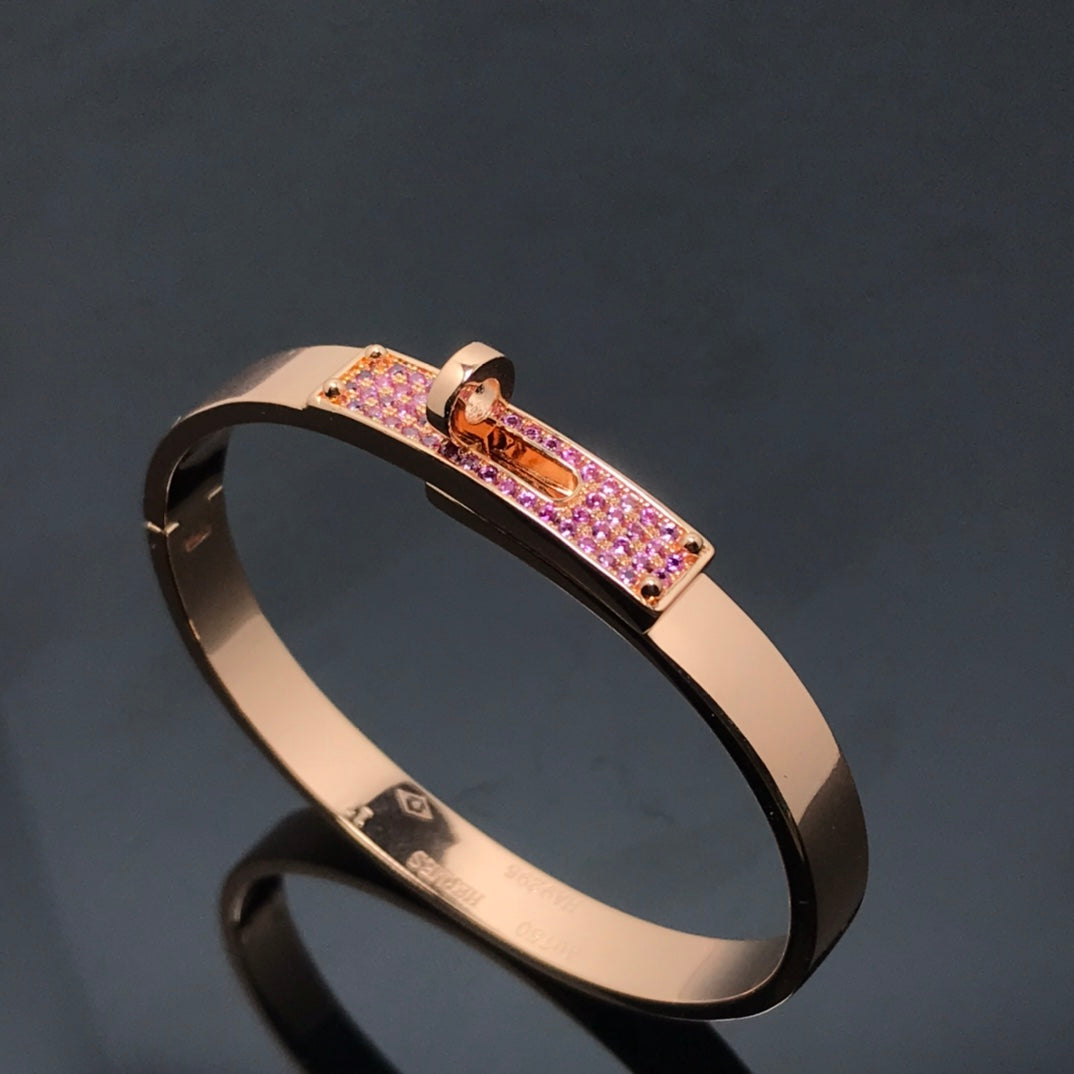 [Lucky Star]KELLY BRACELET PINK DIAMOND