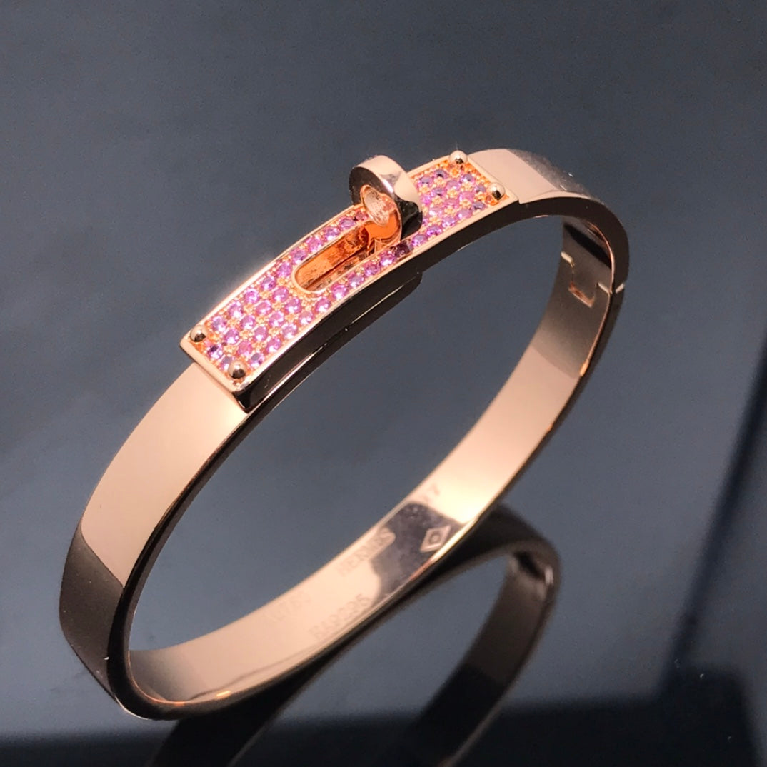 [Lucky Star]KELLY BRACELET PINK DIAMOND