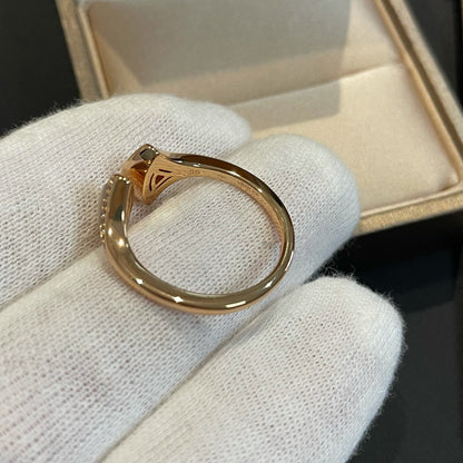 [Lucky Star]DREAM MOP DIAMOND OPEN RING