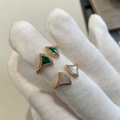 [Lucky Star]DREAM MOP DIAMOND OPEN RING