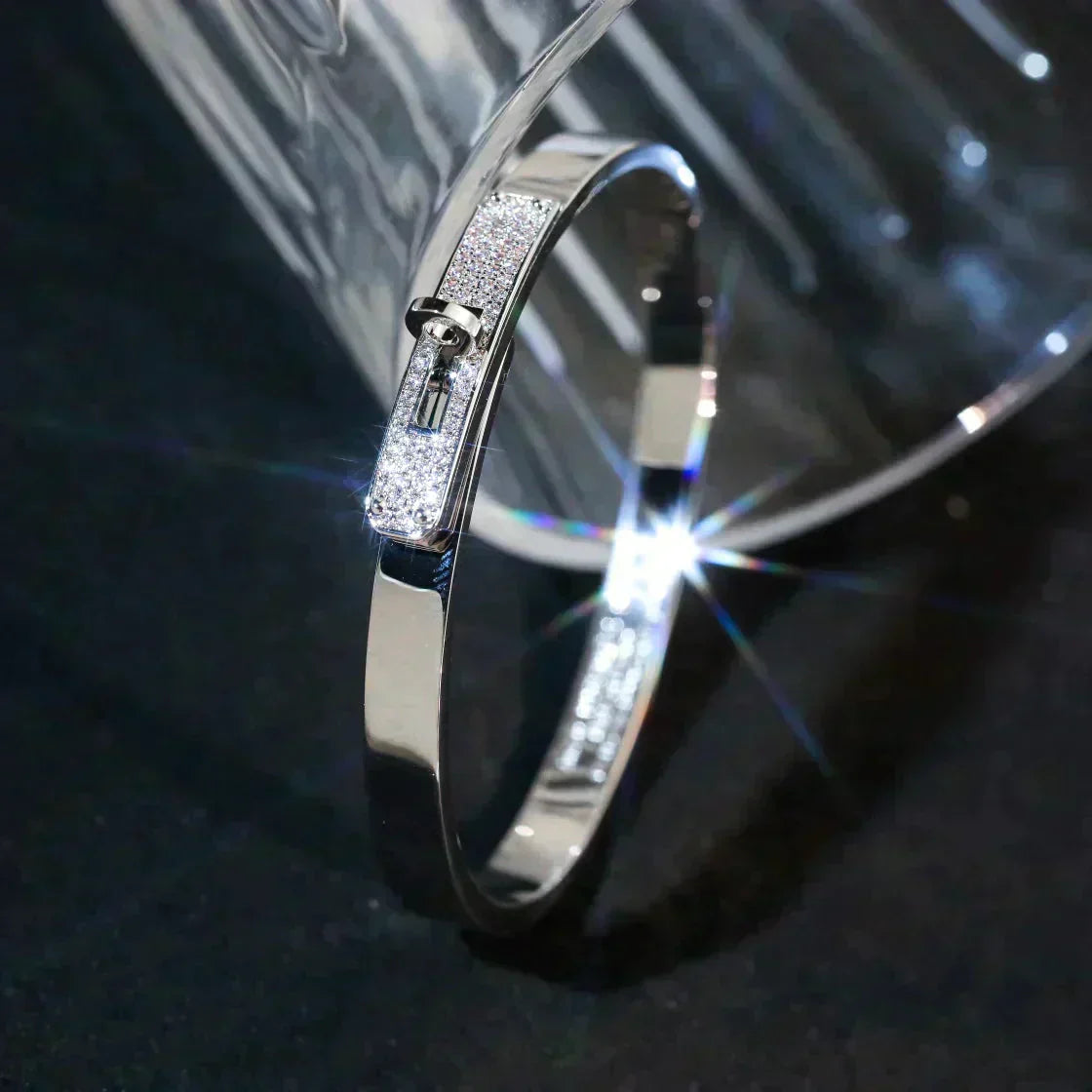[Lucky Star]KELLY SILVER DIAMOND BRACELET