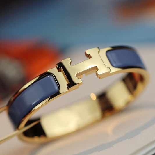 [Lucky Star]H BRACELET 12MM BLUE GRAY