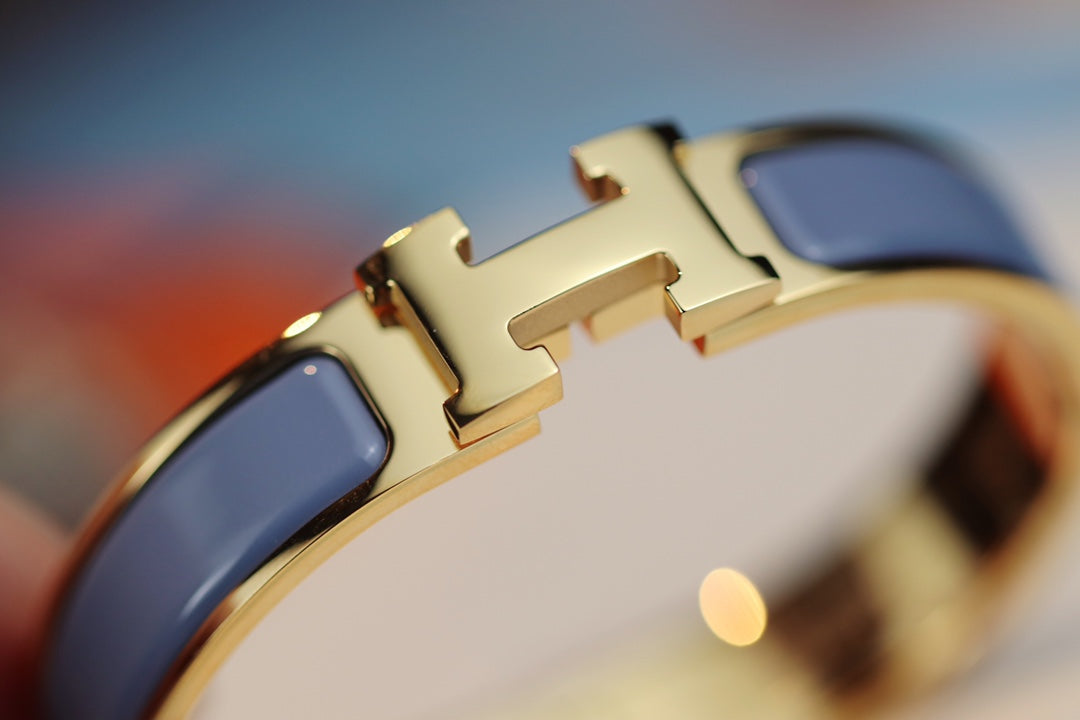 [Lucky Star]H BRACELET 12MM BLUE GRAY