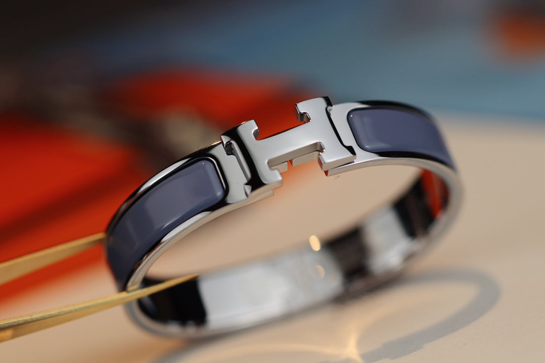 [Lucky Star]H BRACELET 12MM BLUE GRAY