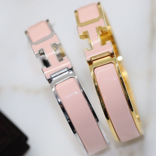 [Lucky Star]H BRACELET 12MM PINK
