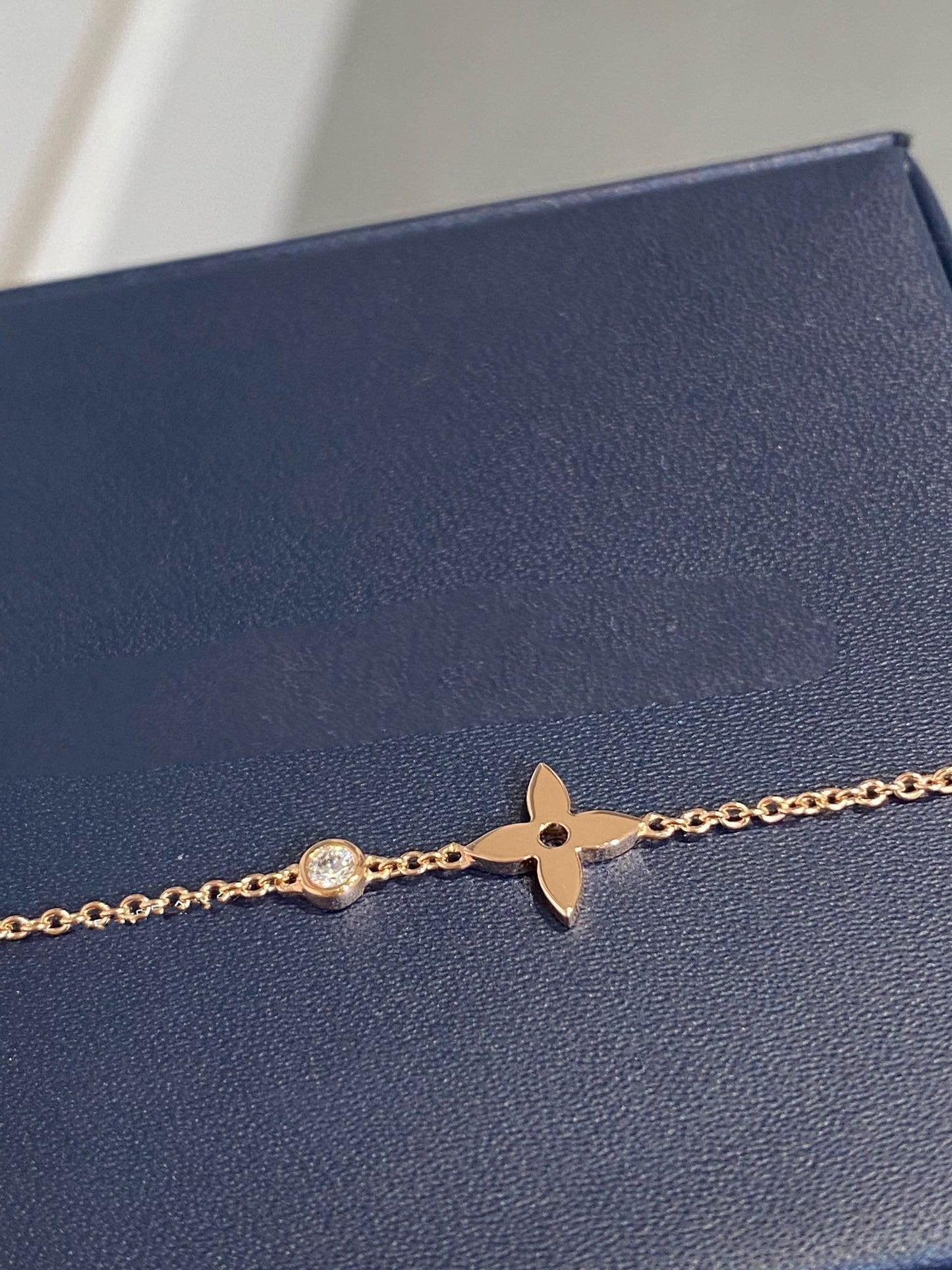 [Lucky Star]STAR DIAMOND PINK GOLD BRACELET