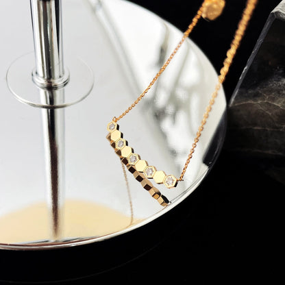 [Lucky Star]BEE MY LOVE DIAMOND NECKLACE