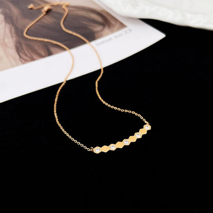 [Lucky Star]BEE MY LOVE DIAMOND NECKLACE