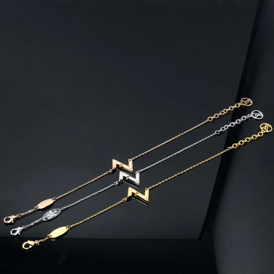 [Lucky Star]VOLT LV LOGO BRACELET