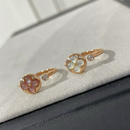 [Lucky Star]SUN 1 DIAMOND PINK MOP RING