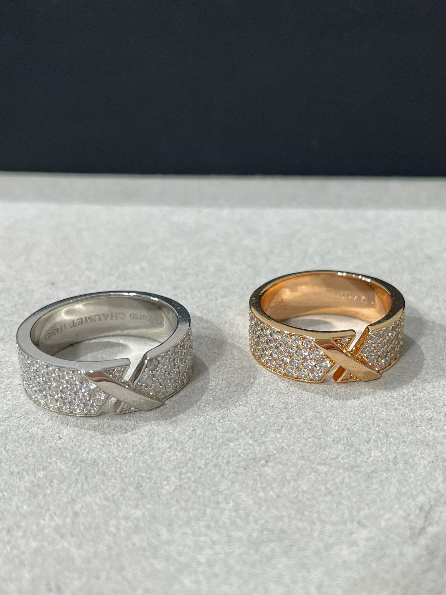 [Lucky Star]LIENS EVIDENCE  DIAMOND PAVED RING