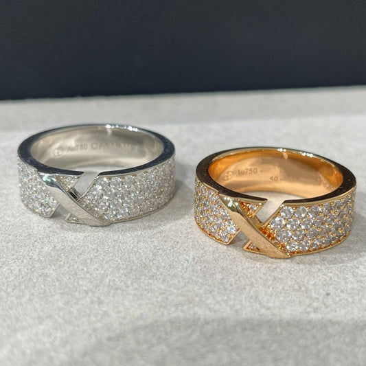 [Lucky Star]LIENS EVIDENCE  DIAMOND PAVED RING