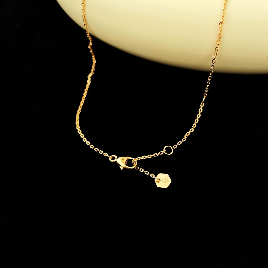 [Lucky Star]BEE MINI PEDANT DIAMOND NECKLACE