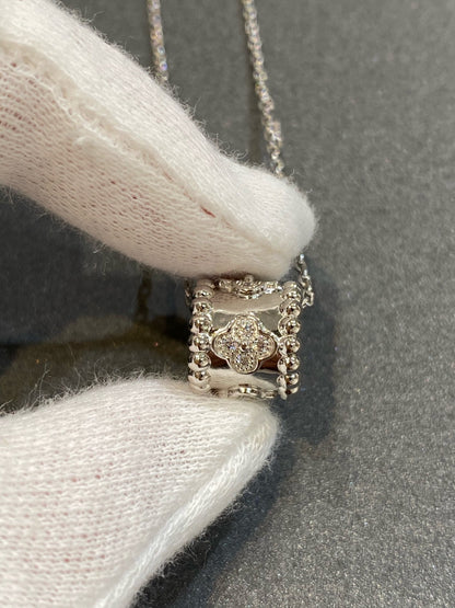 [Lucky Star]PERLEE PEDANT SIVLER DIAMOND NECKLACE