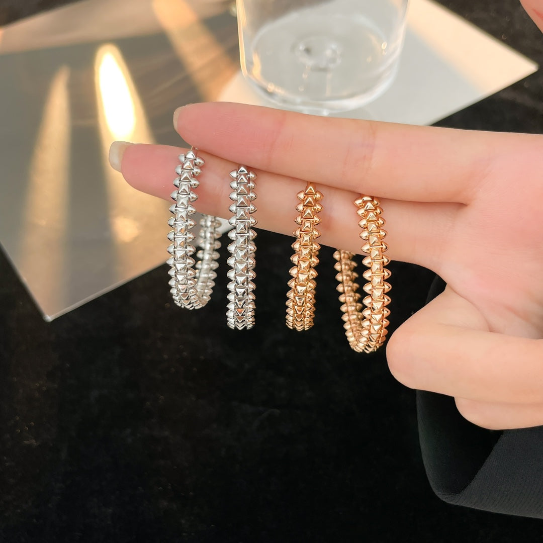 [Lucky Star]CLASH HOOP EARRINGS