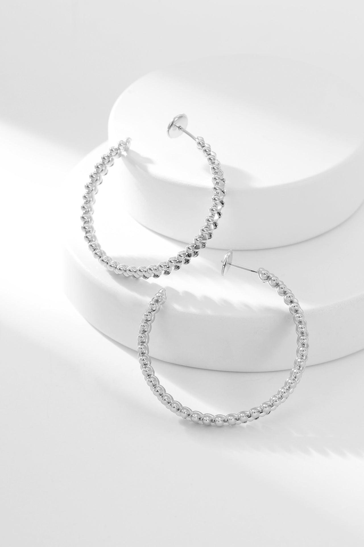 [Lucky Star]CLASH HOOP EARRINGS