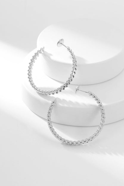 [Lucky Star]CLASH HOOP EARRINGS