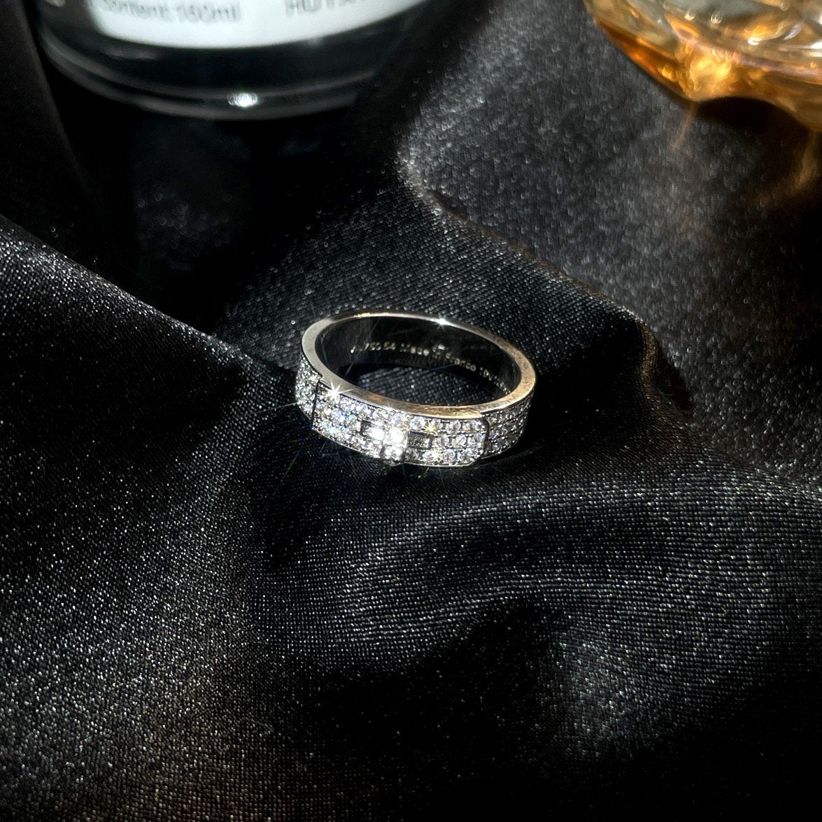 [Lucky Star]KELLY SILVER DIAMOND RING