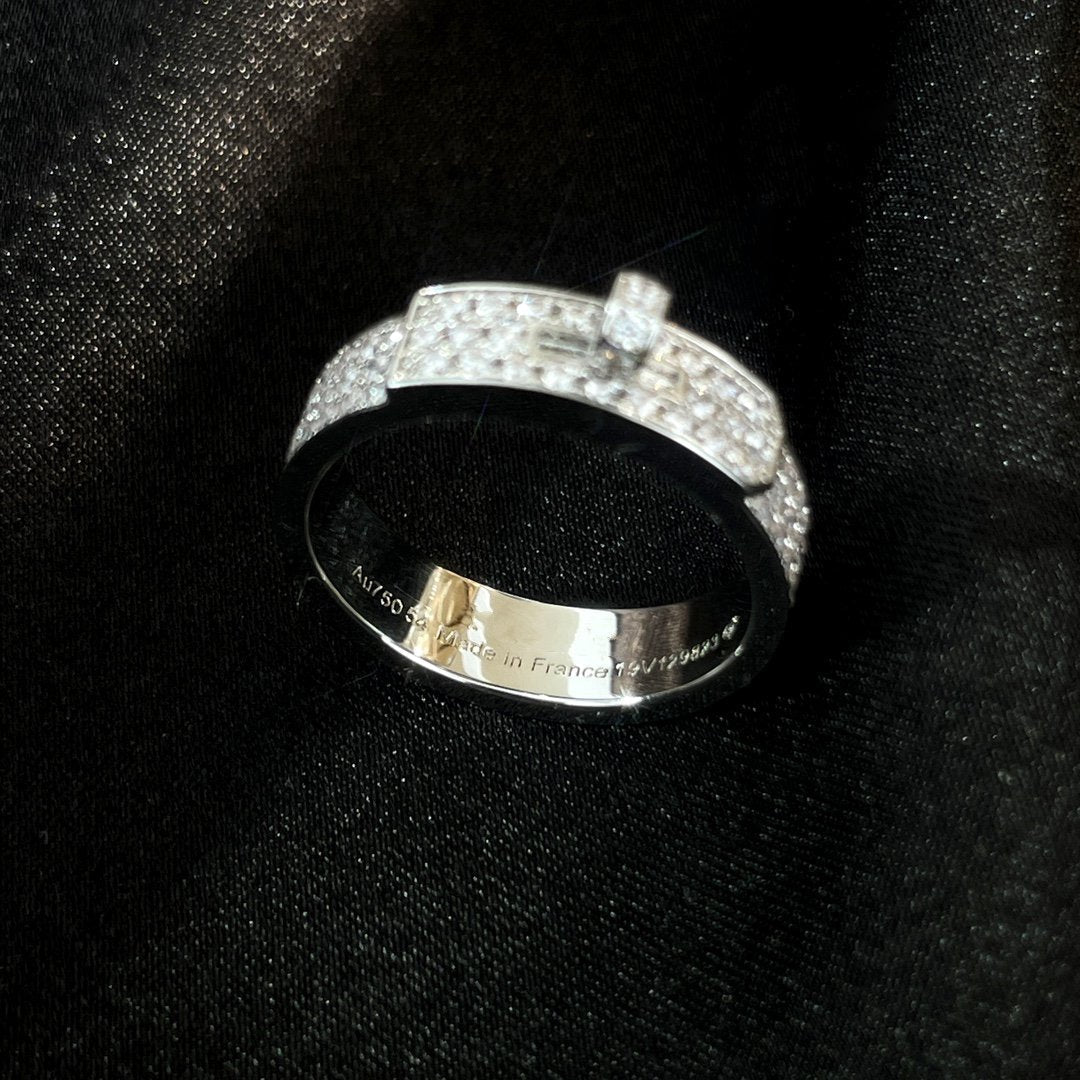 [Lucky Star]KELLY SILVER DIAMOND RING