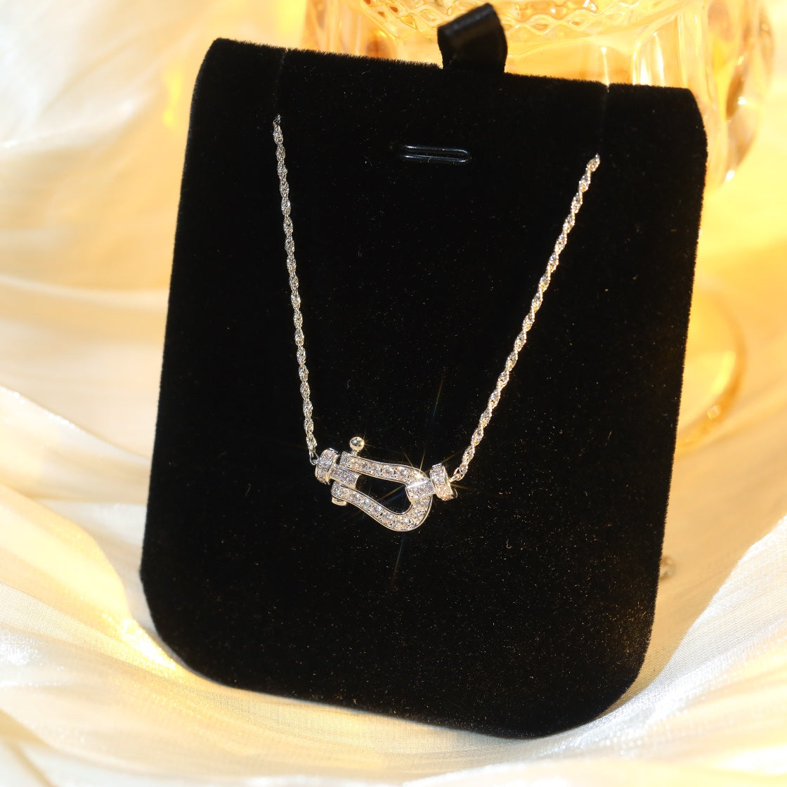 [Lucky Star]FORCE 10 DIAMOND SILVER NECKLACE MINI MODEL