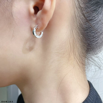 [Lucky Star]LOVE MINI EARRINGS