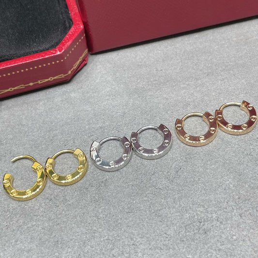[Lucky Star]LOVE MINI EARRINGS