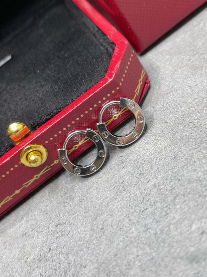 [Lucky Star]LOVE MINI EARRINGS