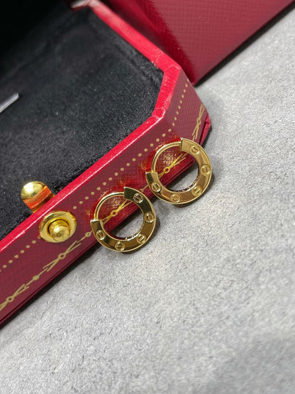 [Lucky Star]LOVE MINI EARRINGS