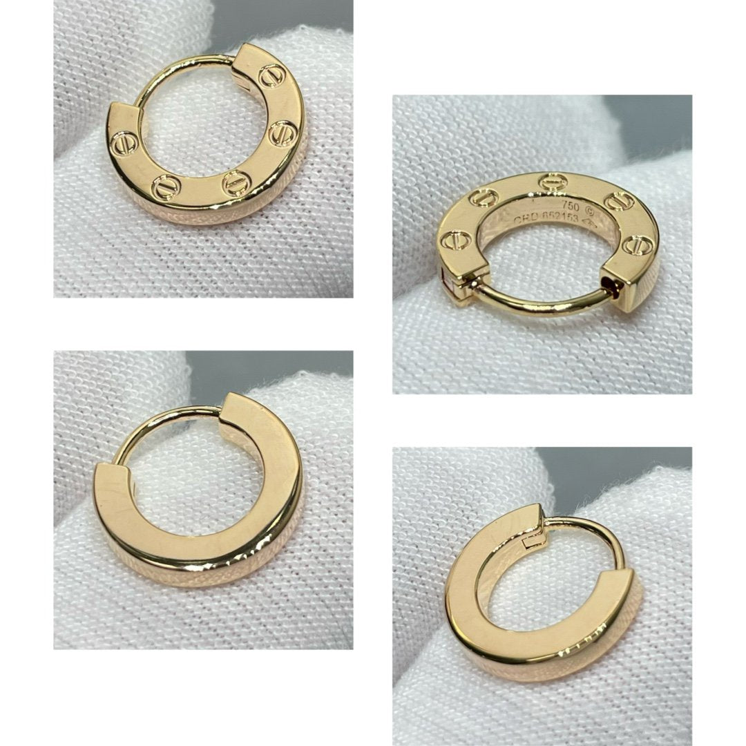 [Lucky Star]LOVE MINI EARRINGS