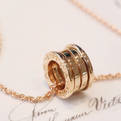 [Lucky Star]ZERO 1 PINK GOLD NECKLACE