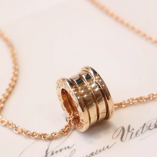 [Lucky Star]ZERO 1 PINK GOLD NECKLACE