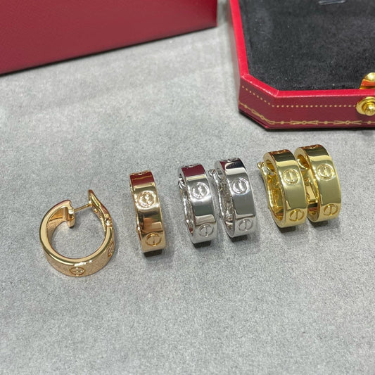 [Lucky Star]LOVE 5.5MM EARRINGS