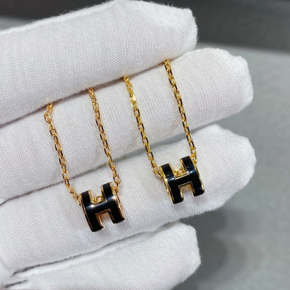 [Lucky Star]MINI POP H NECKLACE