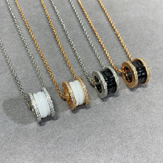 [Lucky Star]ZERO 1 DIAMOND CERAMIC NECKLACE