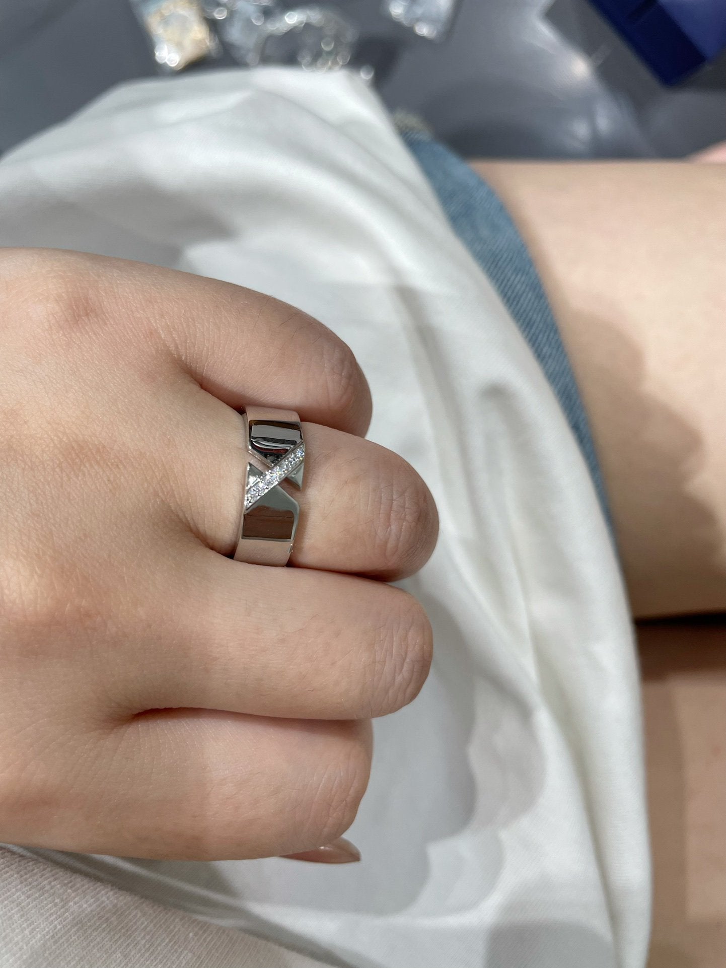 [Lucky Star]LIENS EVIDENCE DIAOMOND RING