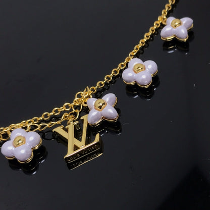 [Lucky Star]LOGO 6 MOTIF STAR AND SUN GOLD BRACELET