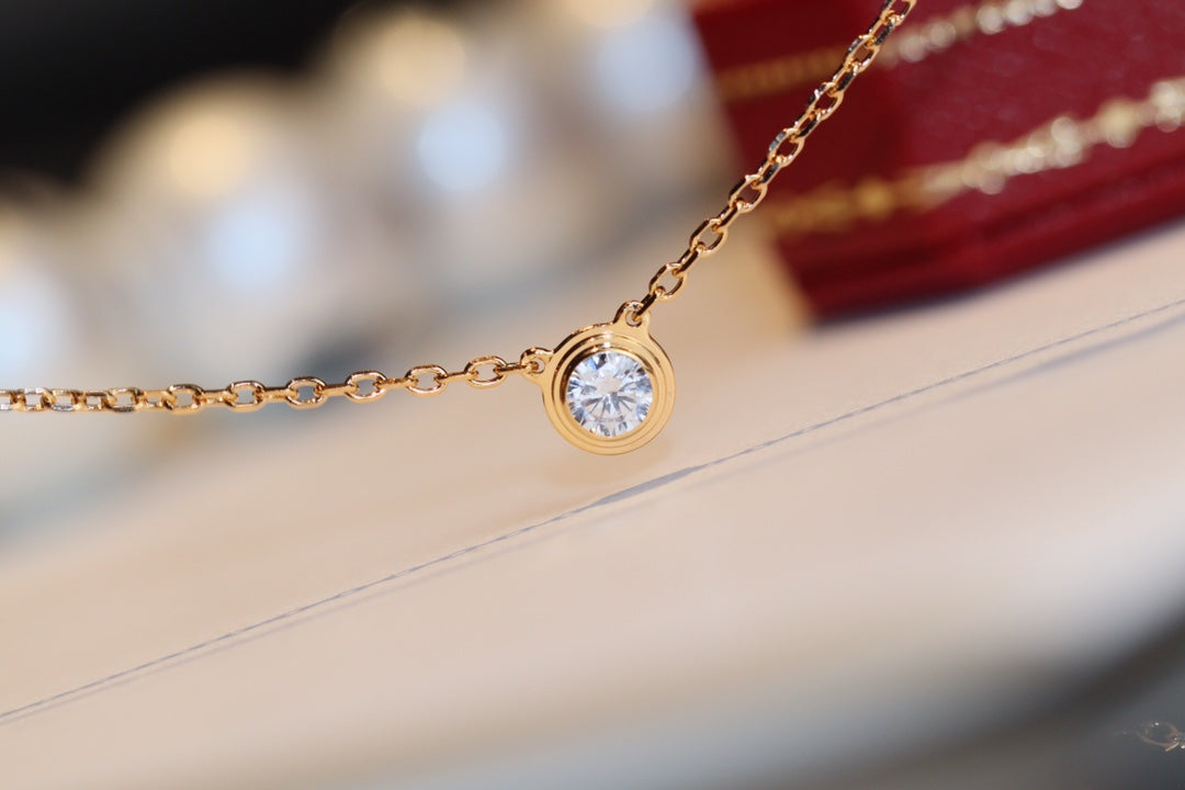 [Lucky Star]DAMOUR DIAMOND NECKLACE