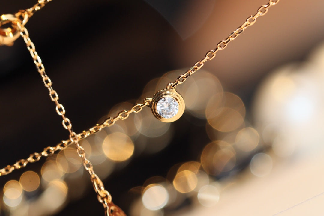 [Lucky Star]DAMOUR DIAMOND NECKLACE