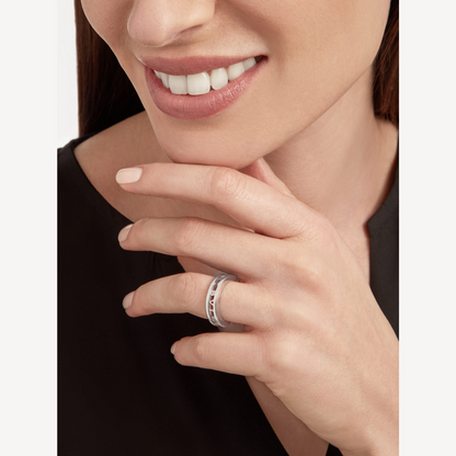 [Lucky Star]ZERO 1 ONE-BAND WITH OPENWORK LOGO SPIRAL RING