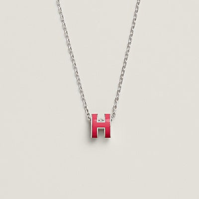 [Lucky Star]H NECKLACE PINK