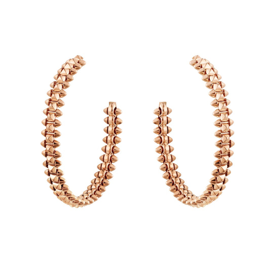 [Lucky Star]CLASH LARGE HOOP EARRINGS