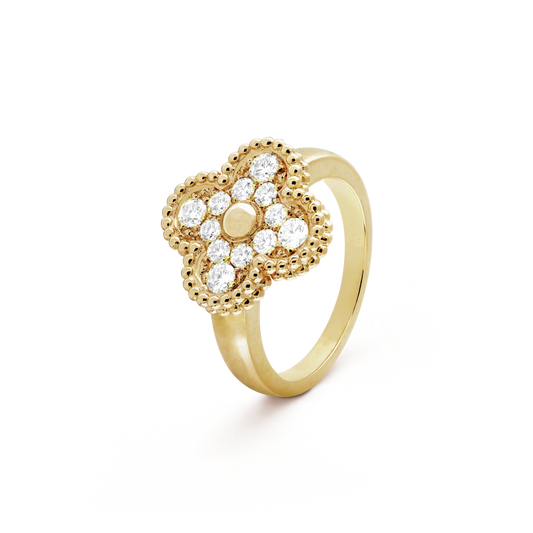 [Lucky Star]CLOVER DIAMOND RING
