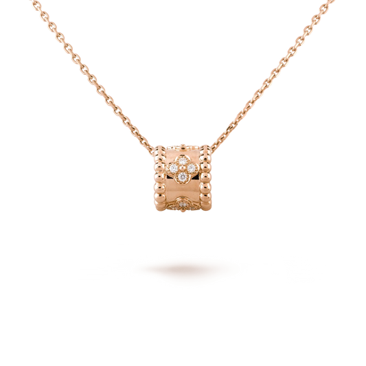 [Lucky Star]PERLEE PEDANT NECKLACE GOLD / ROSE GOLD