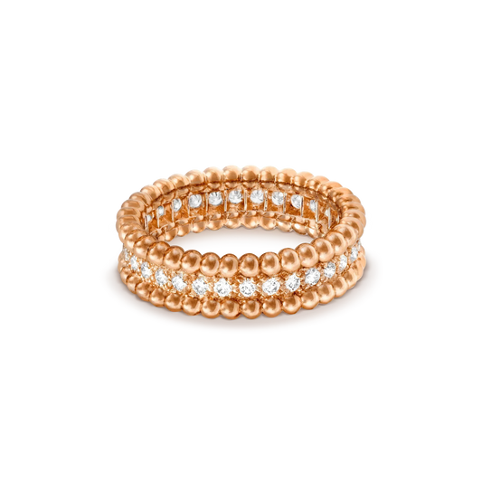 [Lucky Star]PERLEE DIAMOND ROSE GOLD RING