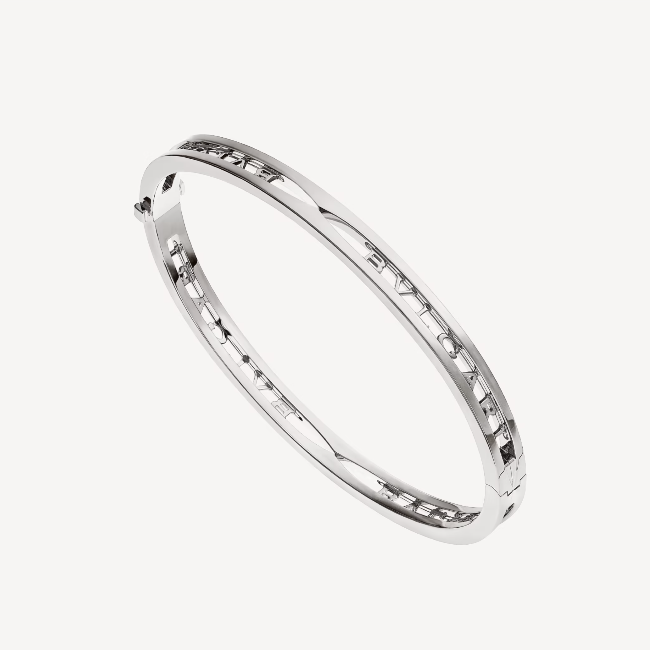 [Lucky Star]ZERO 1 SPIRAL LOGO SILVER BRACELET