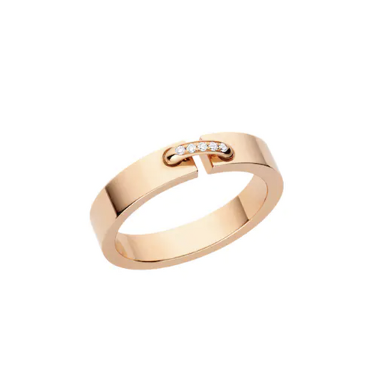 [Lucky Star]ALLIANCE LIENS VIDENCE DIAMOND 4MM RING